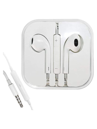 Apple White Stero Headset with mic Aux