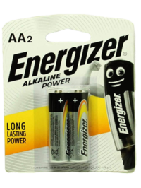 AA2 Energizer Alkaline Power Battery - بطارية انرجايزر