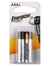 AAA2 Energizer Alkaline Power Battery - بطارية انرجايزر