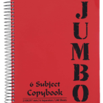 Jumbo 6 Subject 240 Sheets - كشكول جامبو 6 فاصل 240 ورقة