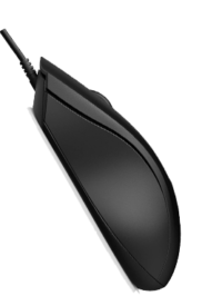 HP USB Black Mouse - ماوس اتش بى أسود يو اس بى