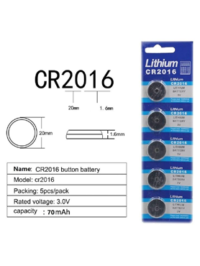 Lithium Battery Model CR2016 - بطارية ليثيوم